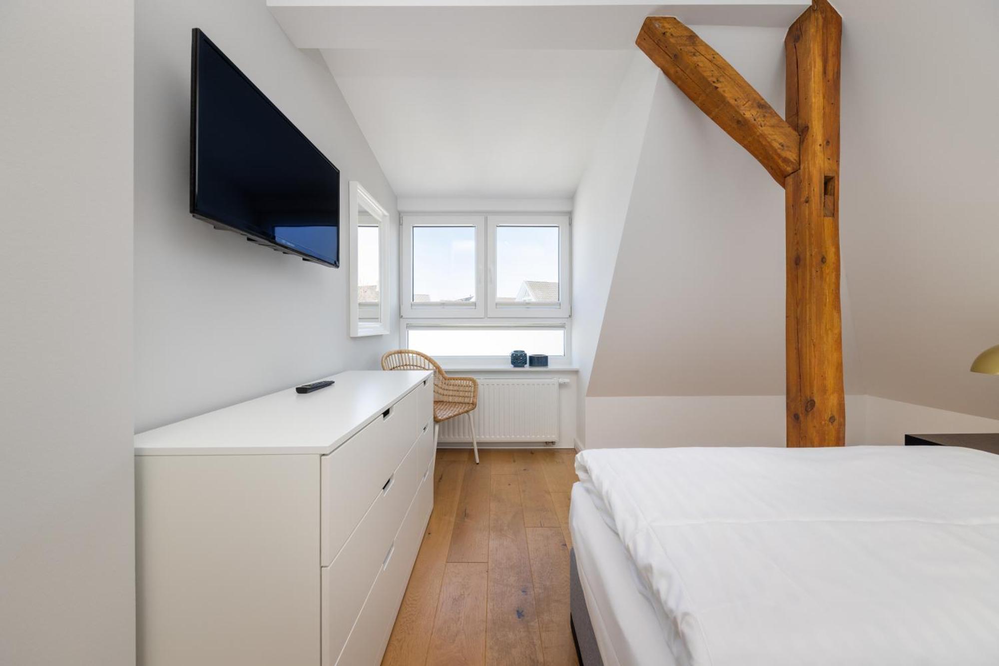 Apartment Strom Ahoi - Premium - Modern - Inkl Stellplatz - 200m Zum Alten Strom - Wasserblick Rostock