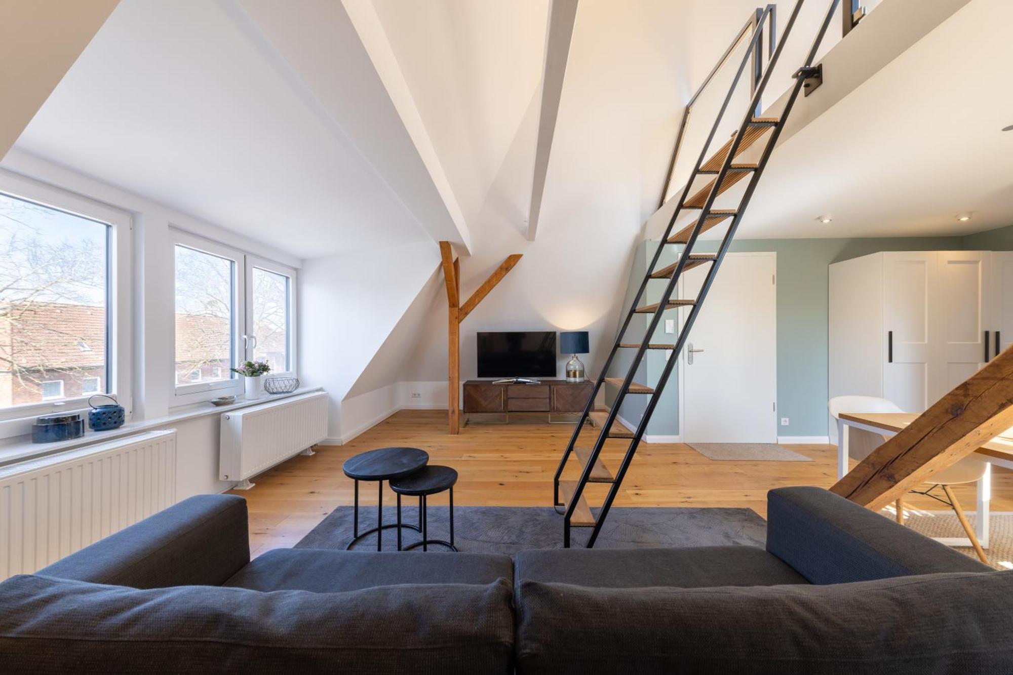 Apartment Strom Ahoi - Premium - Modern - Inkl Stellplatz - 200m Zum Alten Strom - Wasserblick